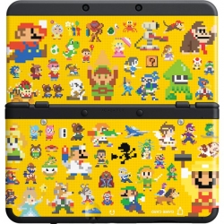 New Nintendo 3DS Wymienna Nakładka Cover Plate Nintendo 8bit (New3DS)